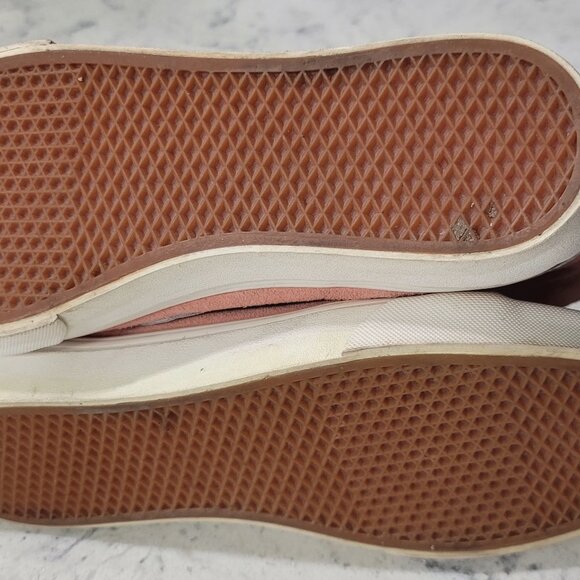 Vans Pink Sk8 Hi Slim Suede High-Top Sneakers - Picture 5 of 5